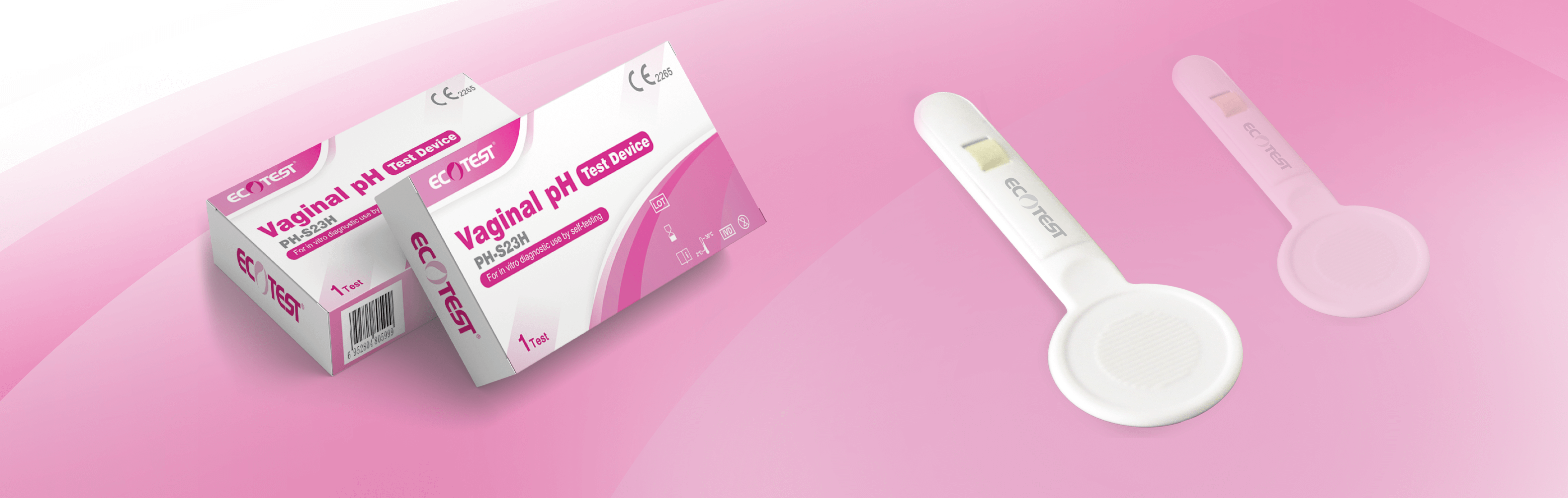 Vaginal pH Test Device